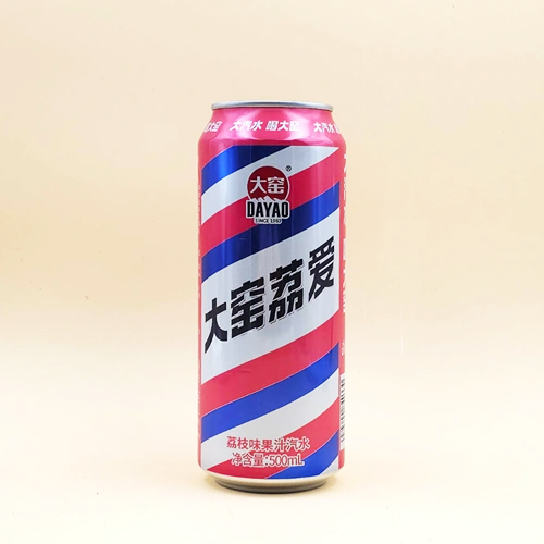 따요우쟈빈 리치맛 탄산음료  500ml